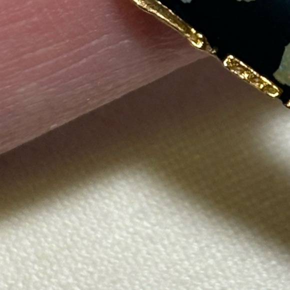 Genuine Australian Opal Boomerang Brooch Pin - Picture 4 of 7